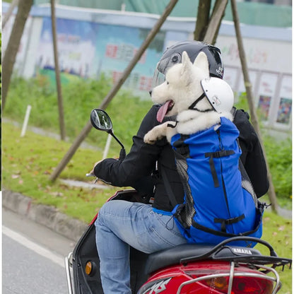 Sac à dos transport chien randonnée, moto