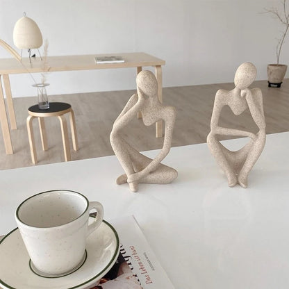 Figurines Art Abstrait Scandinave