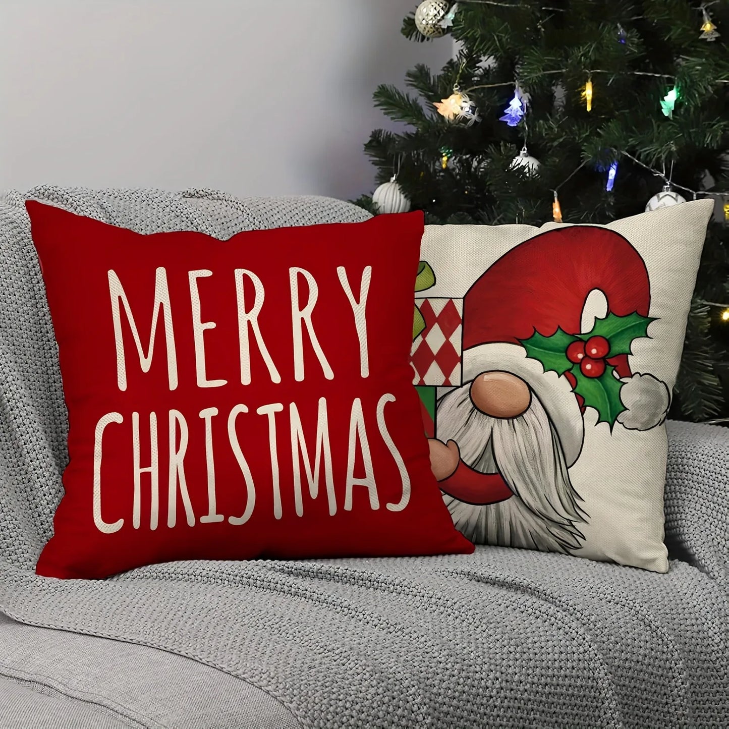 Housse de coussin de Noël