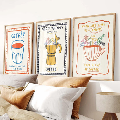 Poster RETRO motifs