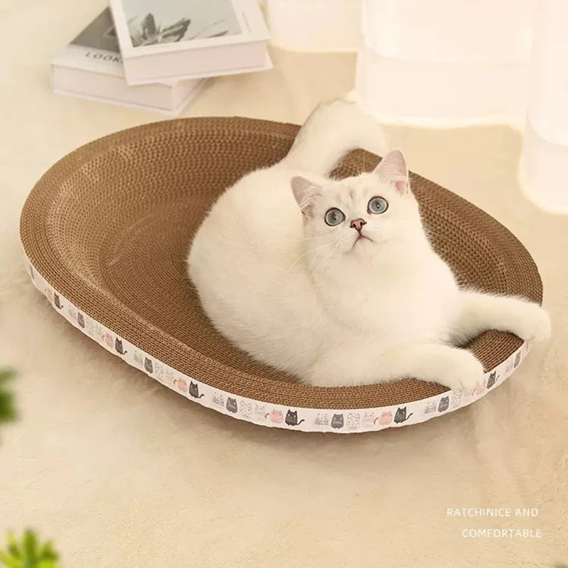 Panier griffoir pour chat