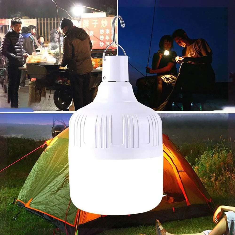 Lampe exterieur camping soirée 