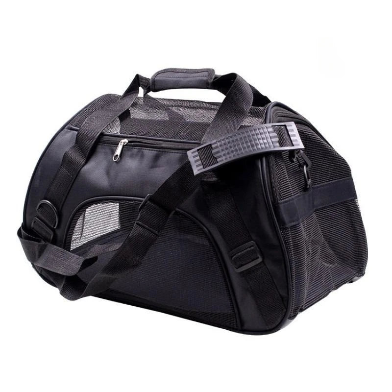 sac noir transpirant chat ventilation voyage