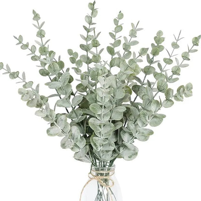 Tige d'Eucalyptus Artificielle – Lot de 10 Pièces