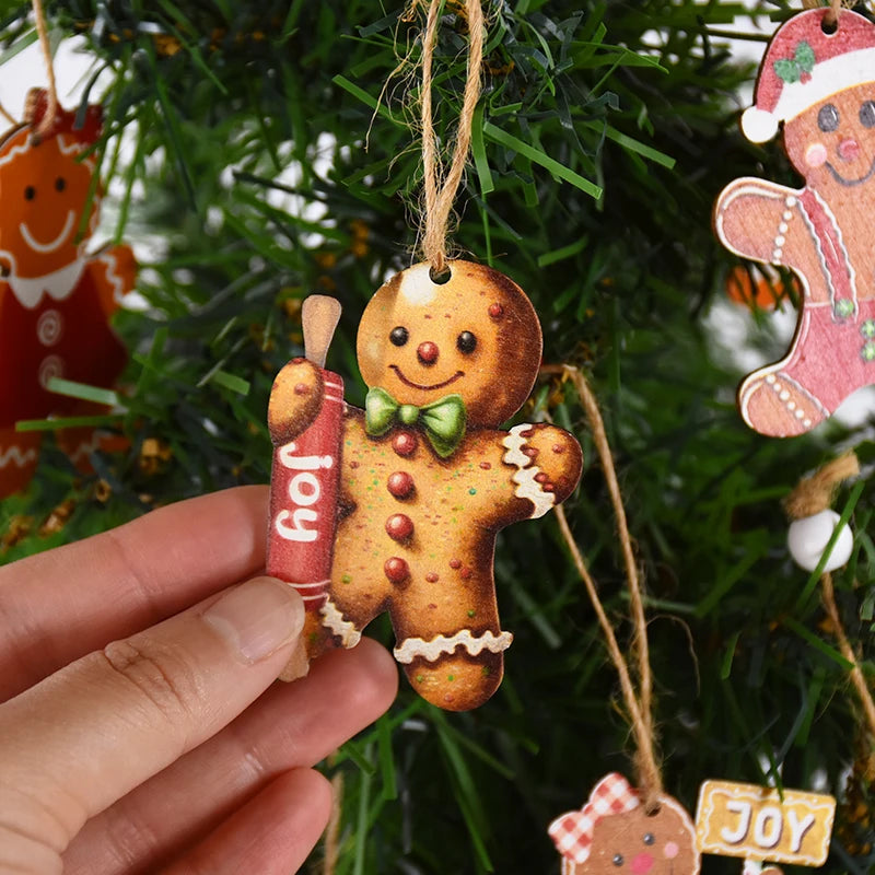 Décoration de Sapin de Noël bonhomme pain d'épice