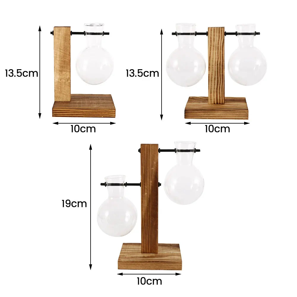 Vase bois dimensions soliflore