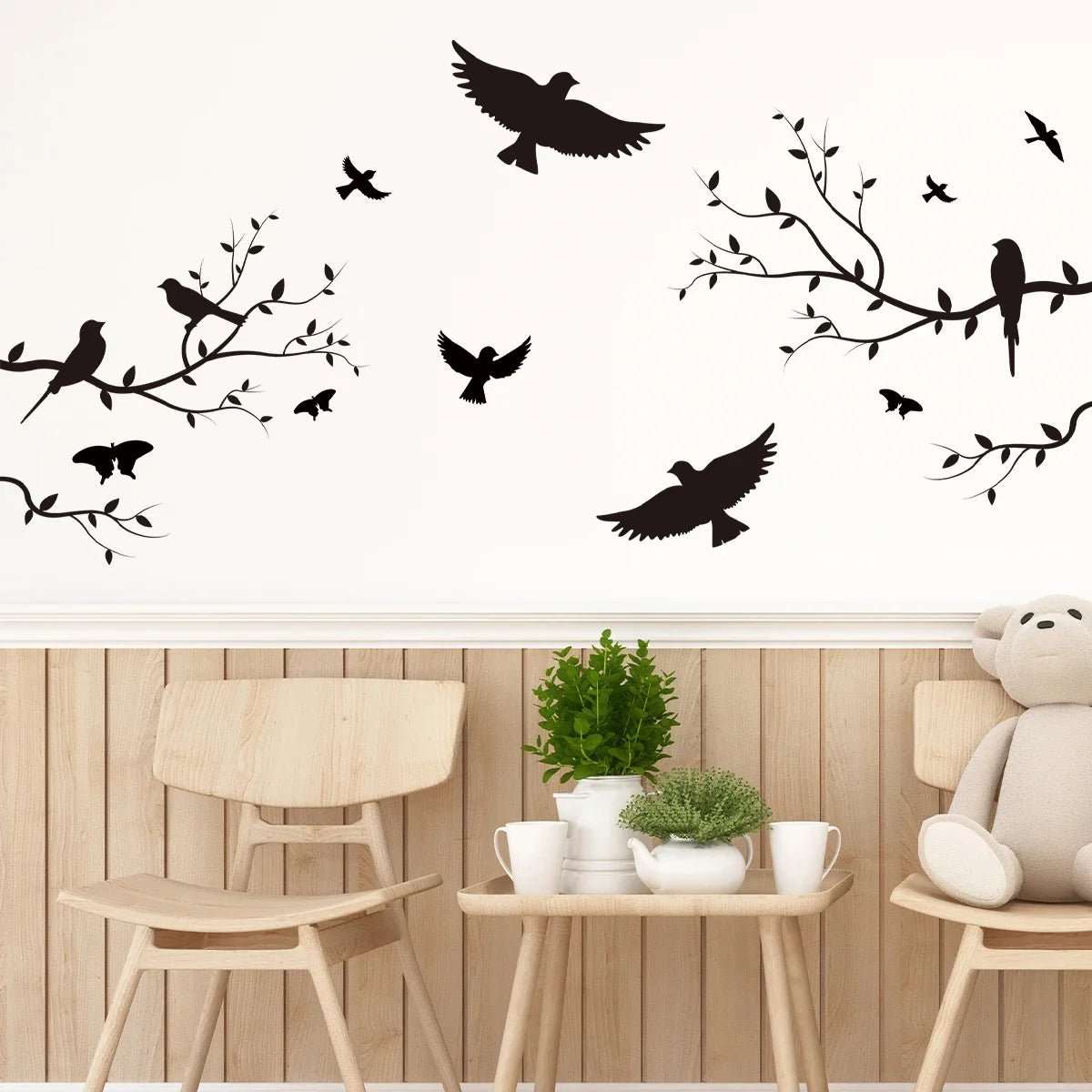 Autocollant mural oiseau - DECOCIE BOUTIQUE