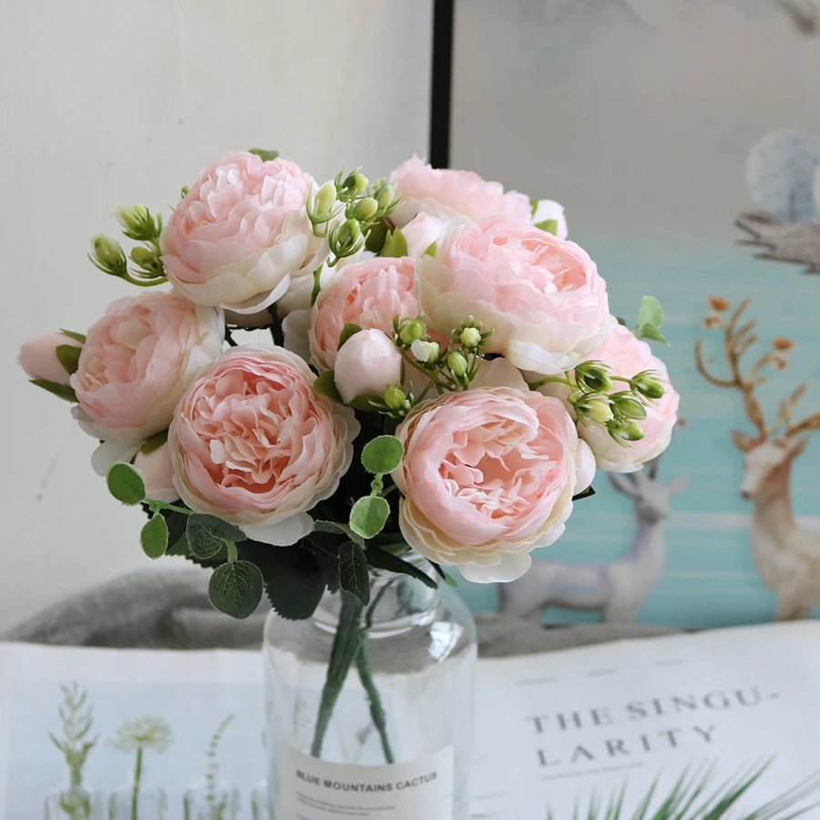 Bouquet de pivoines artificielles - DECOCIE BOUTIQUE