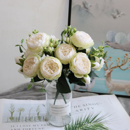 Bouquet de pivoines artificielles - DECOCIE BOUTIQUE