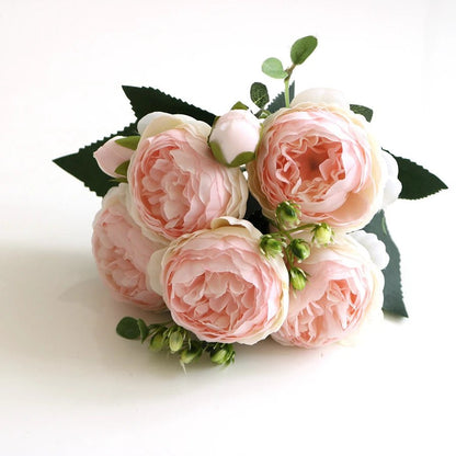 Bouquet de pivoines artificielles - DECOCIE BOUTIQUE