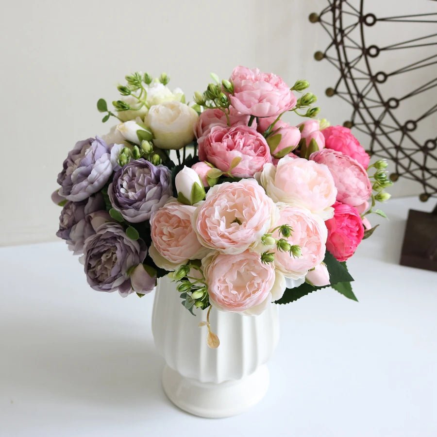 Bouquet de pivoines artificielles - DECOCIE BOUTIQUE