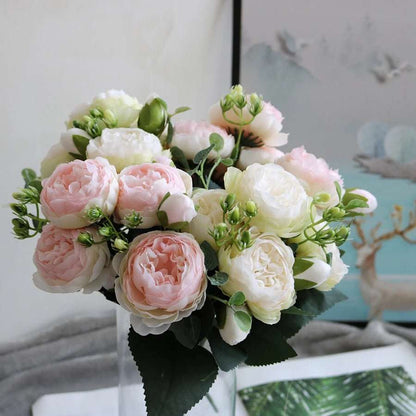 Bouquet de pivoines artificielles - DECOCIE BOUTIQUE