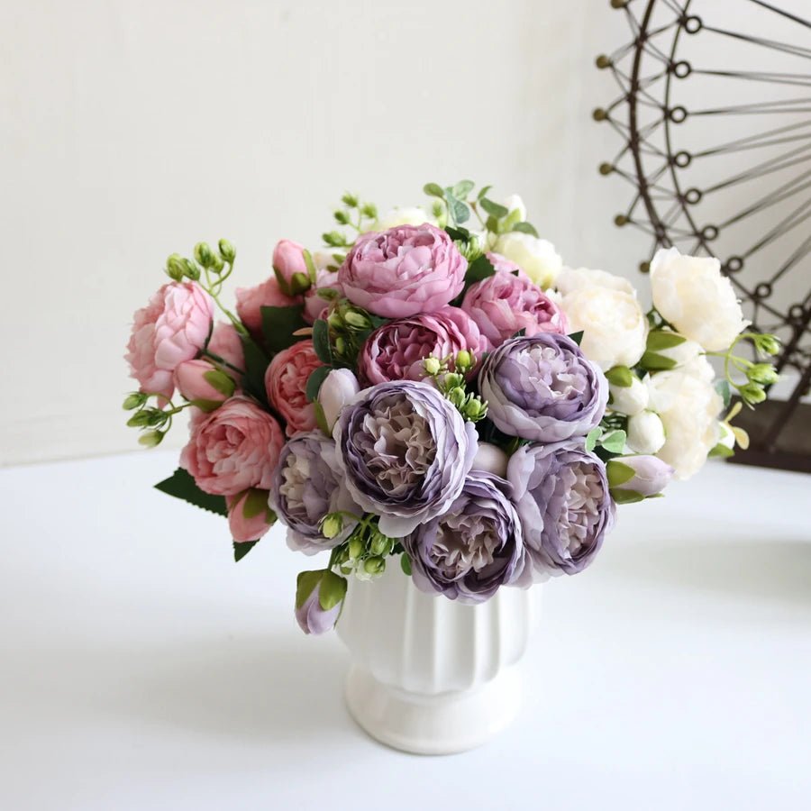 Bouquet de pivoines artificielles - DECOCIE BOUTIQUE