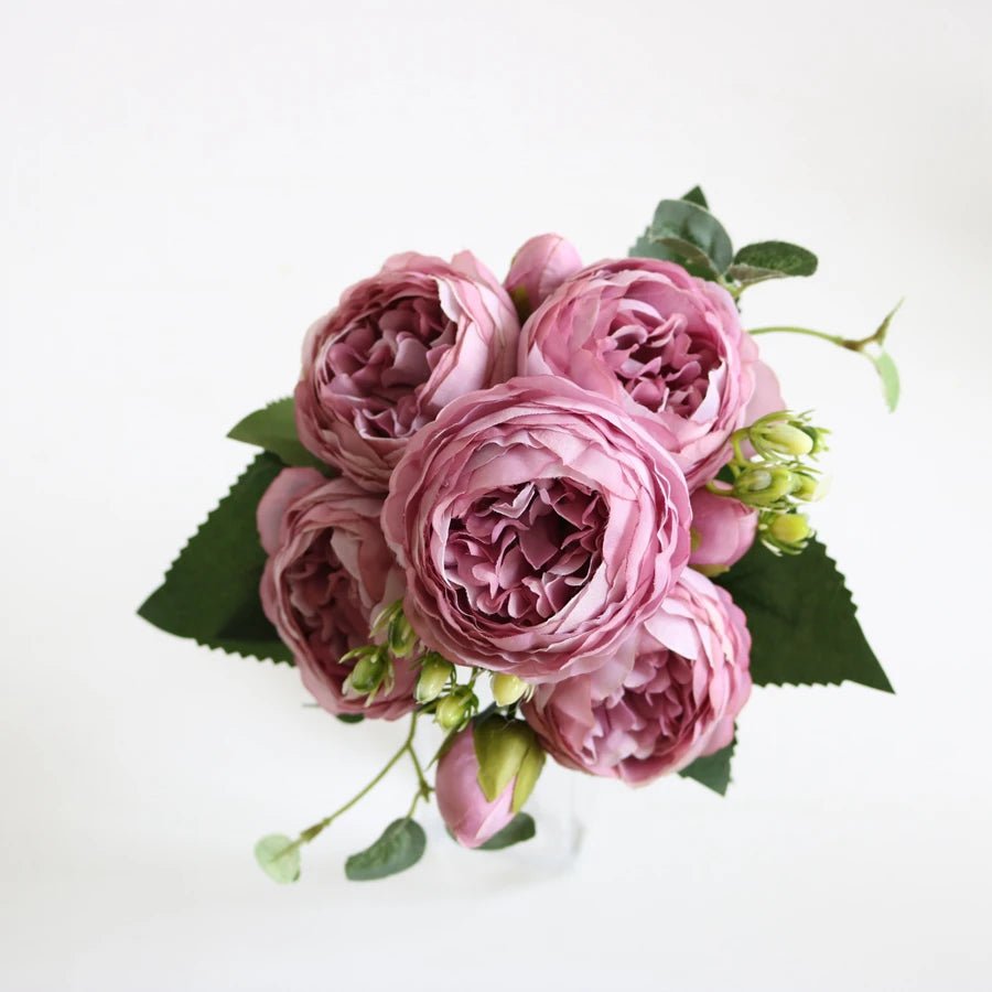 Bouquet de pivoines artificielles - DECOCIE BOUTIQUE