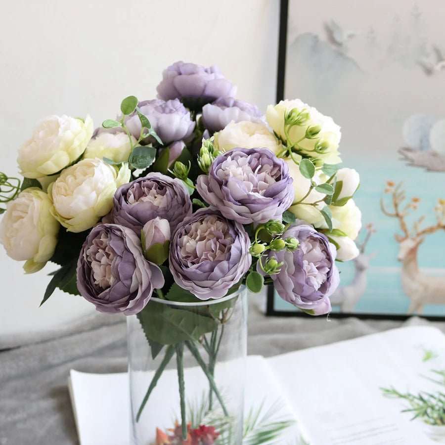 Bouquet de pivoines artificielles - DECOCIE BOUTIQUE